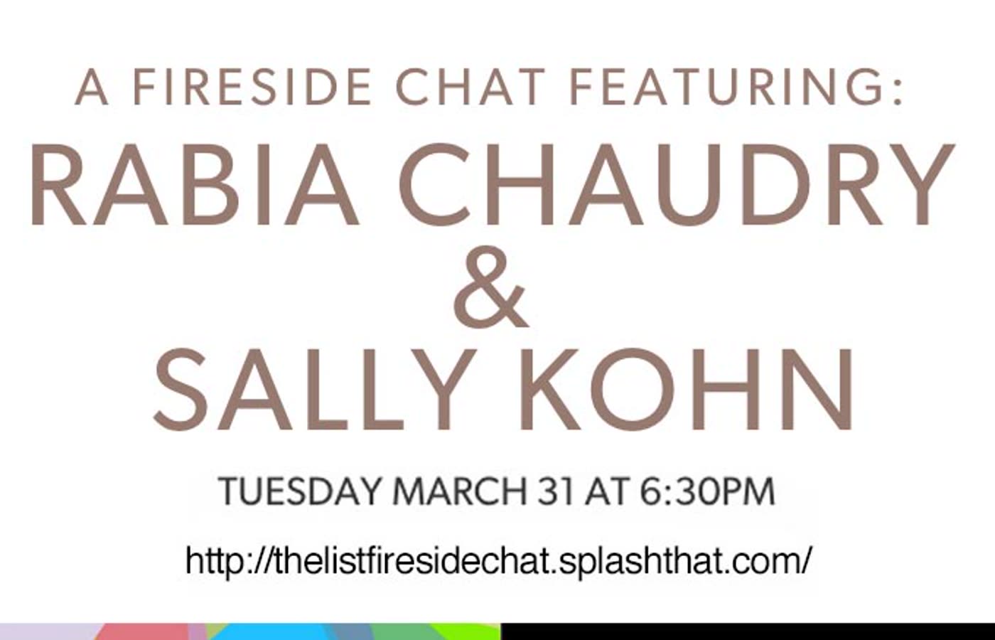 Fireside Chats